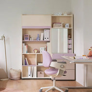 Iloom Linki Plus 6 Story Bookshelf 800W (With Wire Hole)