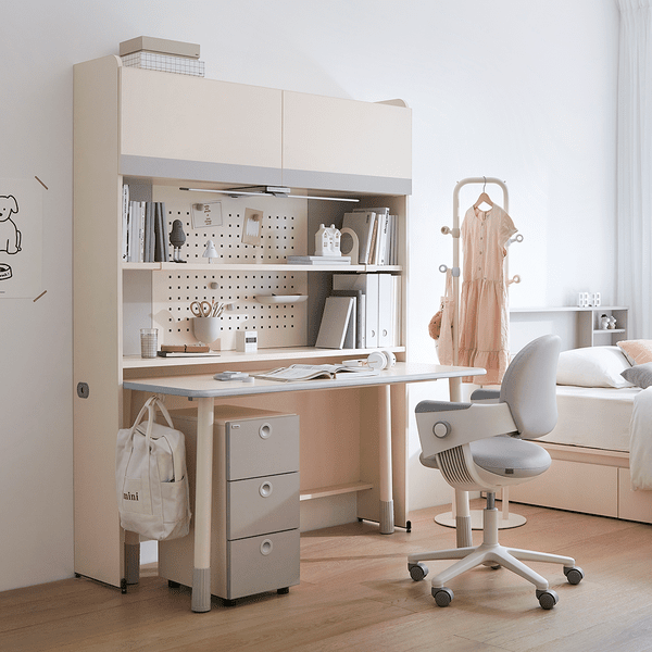 Iloom Linki Plus Leg Type Desk Set W1200 (6-Story Bookshelf)