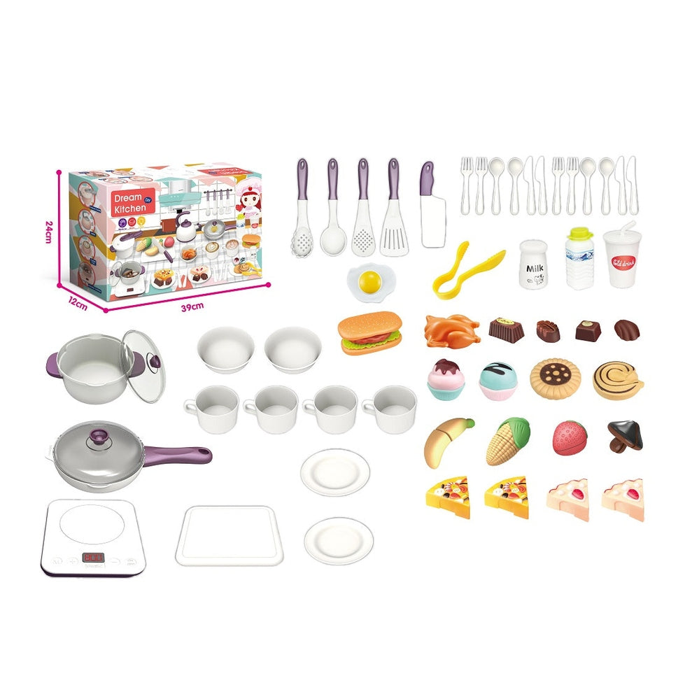 Inbealy Dream Kitchen 57pcs