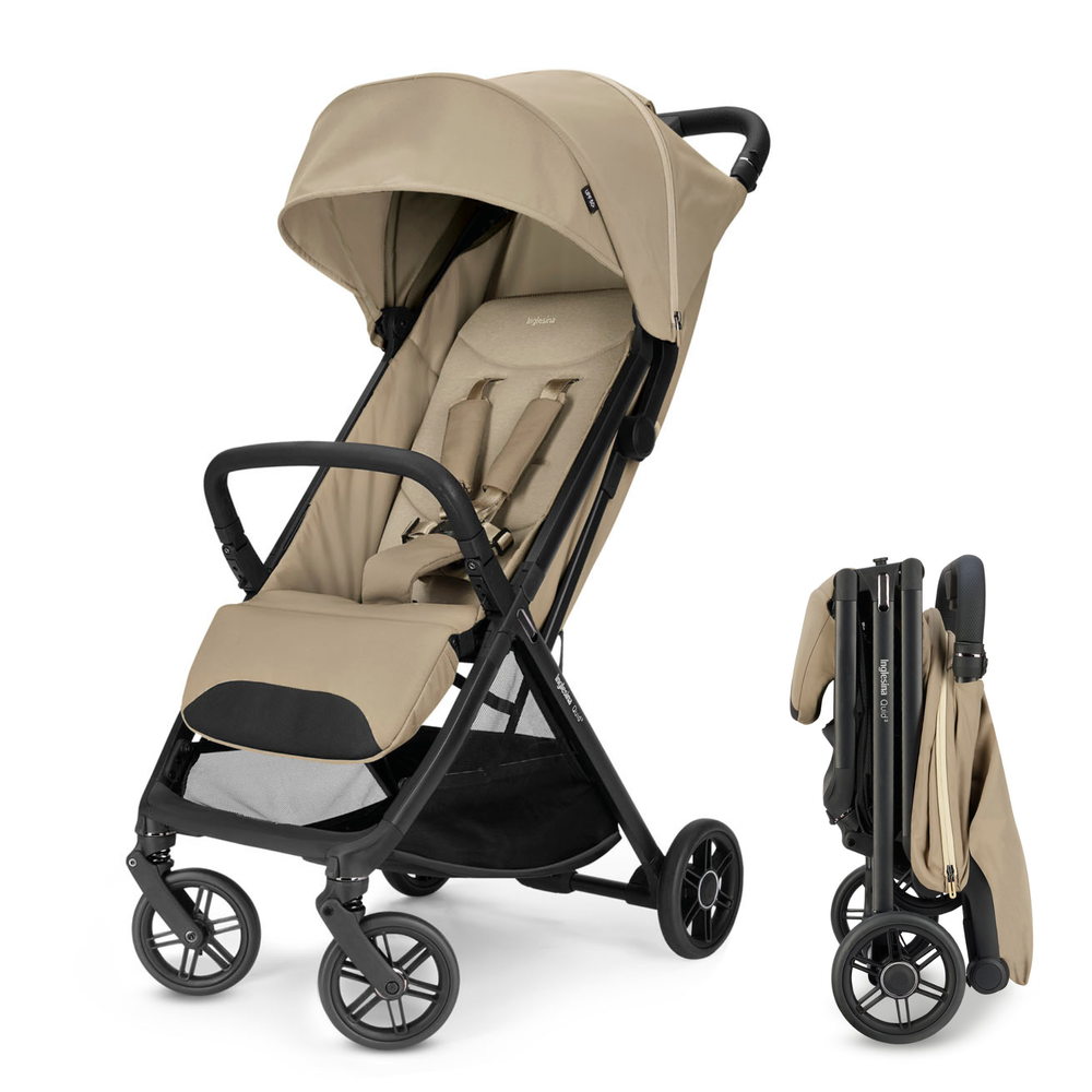 Inglesina Quid³ Lightweight Travel Stroller Lunar Beige main view