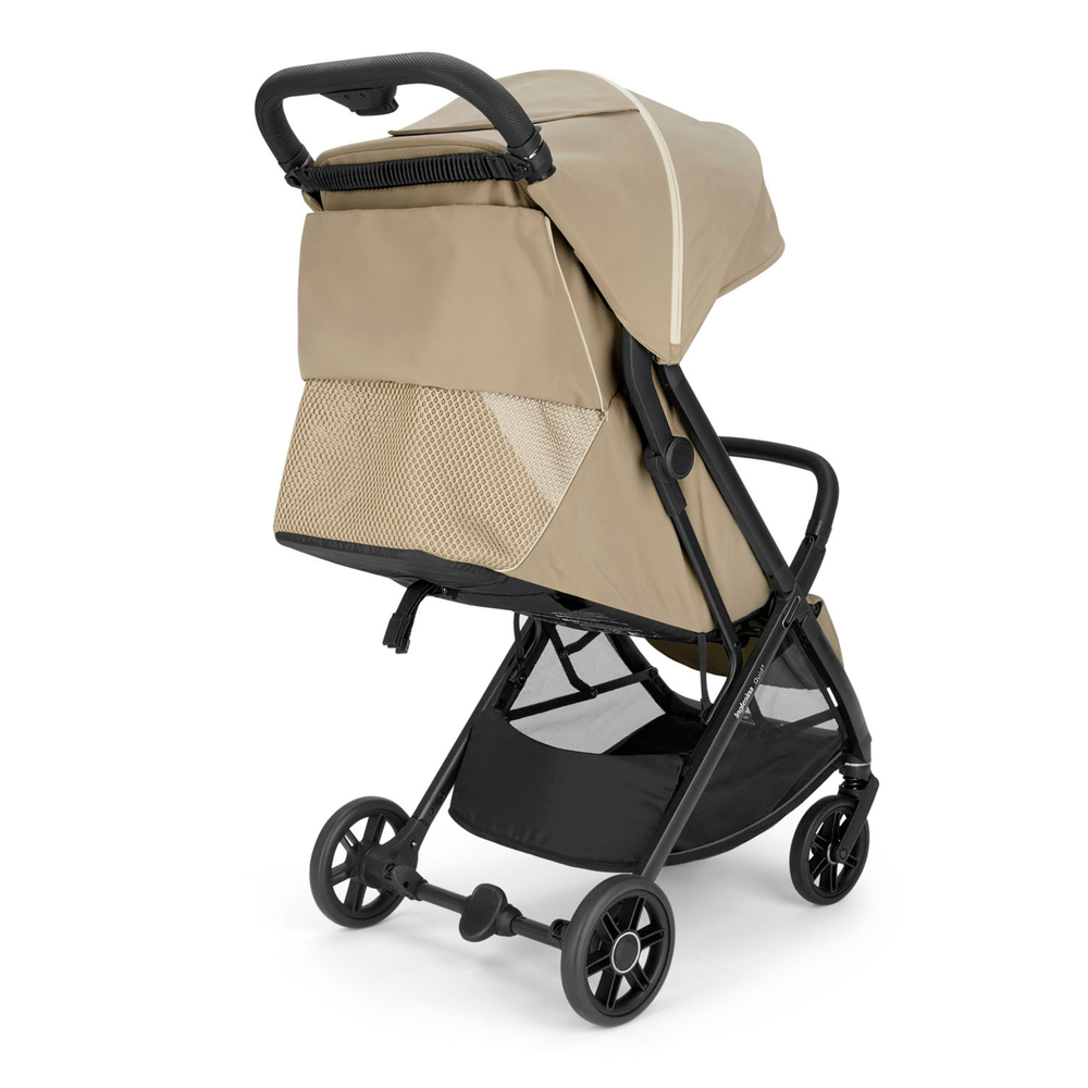 Inglesina Quid³ Lightweight Travel Stroller Lunar Beige back view