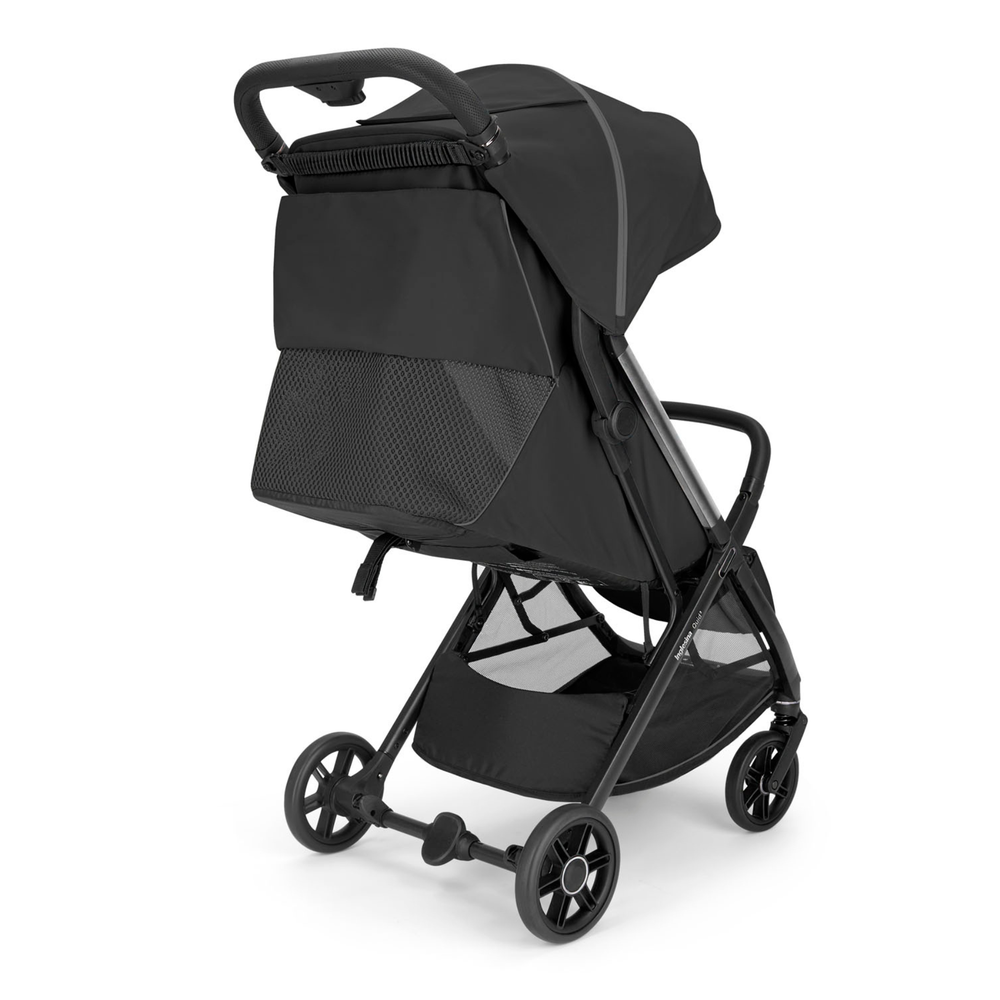 Inglesina Quid³ Lightweight Travel Stroller Cosmic Black back view