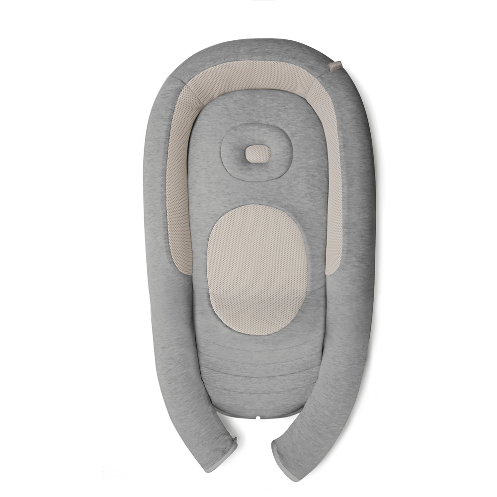 Inglesina Welcome Pod Baby Lounger Harmony Gray open view