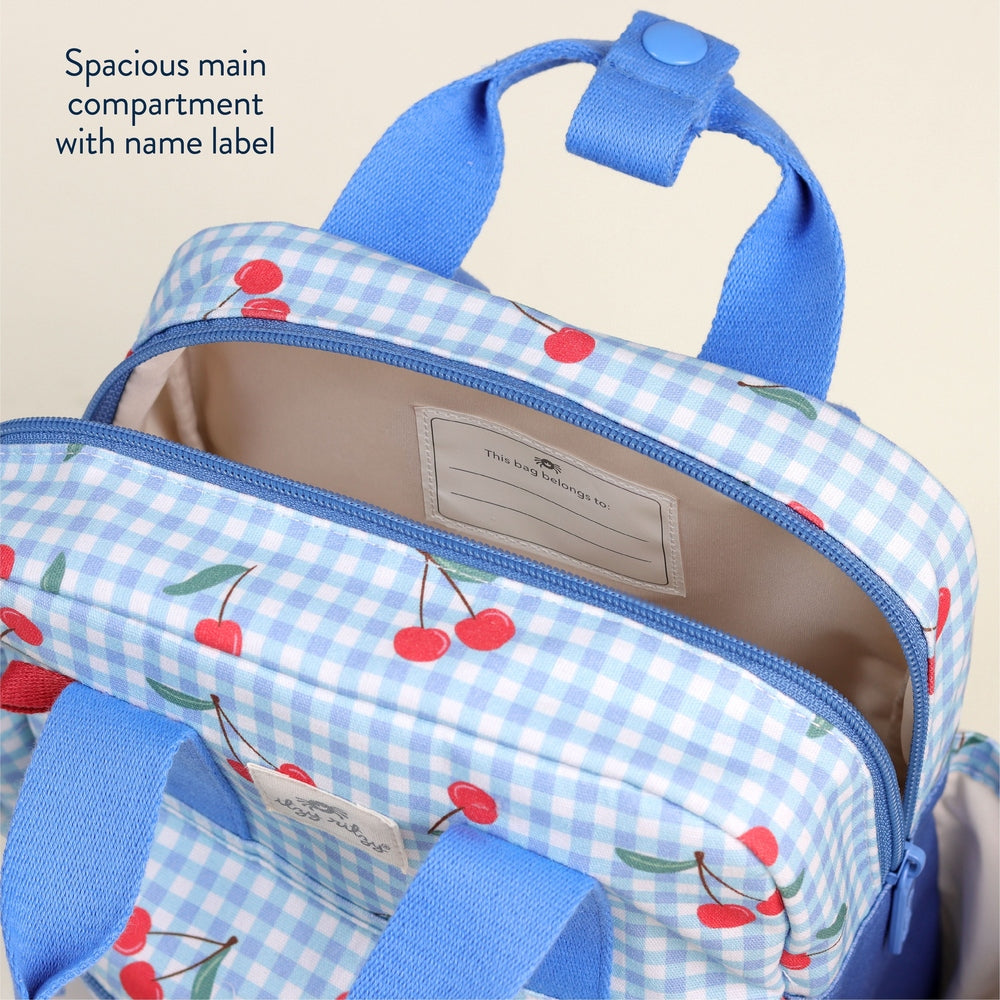 Itzy Ritzy Backpack Cherry On Top toddler backpack view 06.