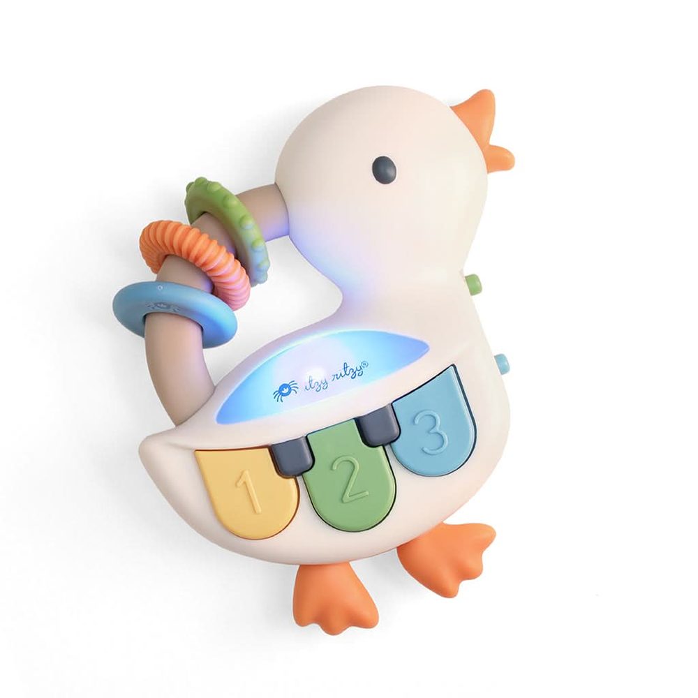 Itzy Ritzy Bitzy Tunes musical piano toy Goose front view