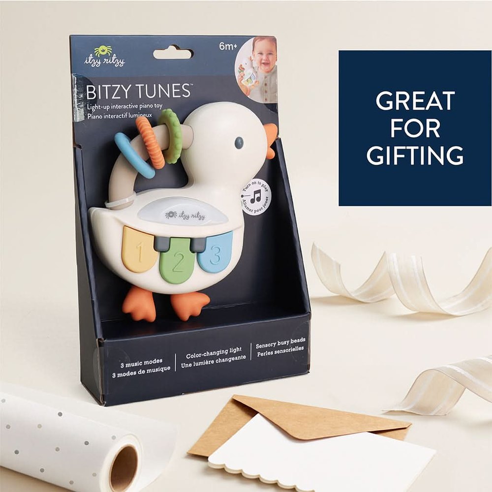 Itzy Ritzy Bitzy Tunes musical piano toy Goose packaging view