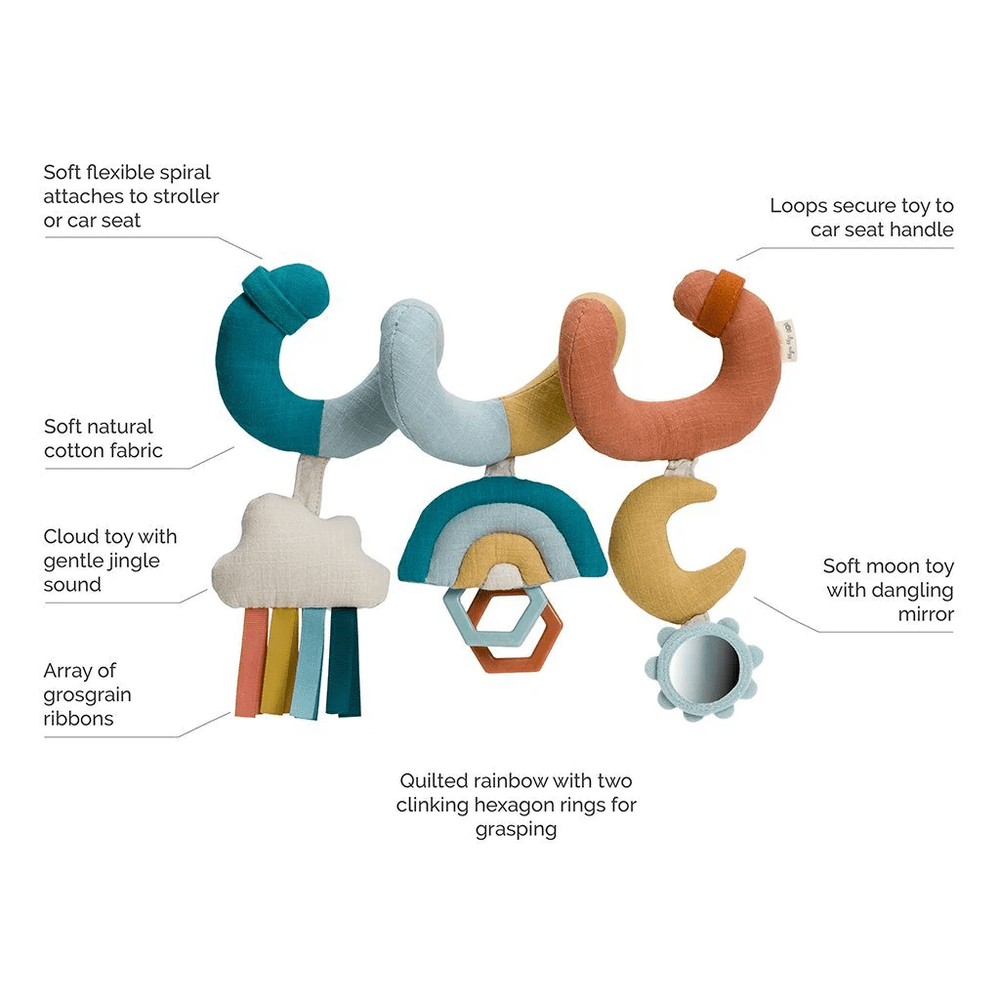 Itzy Ritzy Itzy Bitzy Spiral Car Seat Activity Toy