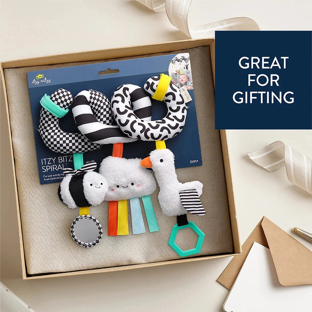 Itzy Ritzy Itzy Bitzy Spiral Car Seat Activity Toy