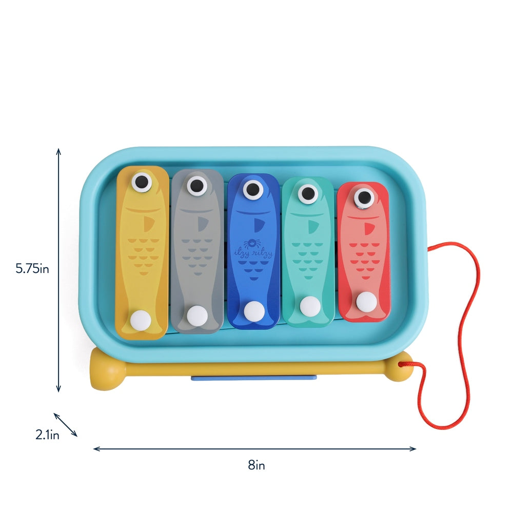Itzy Ritzy Itzy Music School Xylophone Sardines Sardines xylophone view 06.