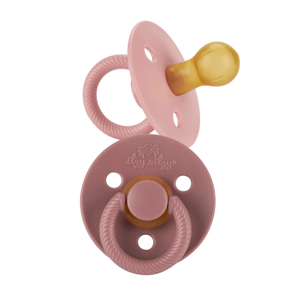 Itzy Ritzy Itzy Soother Natural Rubber Pacifier Sets (6-18M)