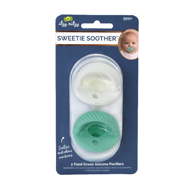 Itzy Ritzy Sweetie Soother Pacifier Sets 2 Pack 0M+