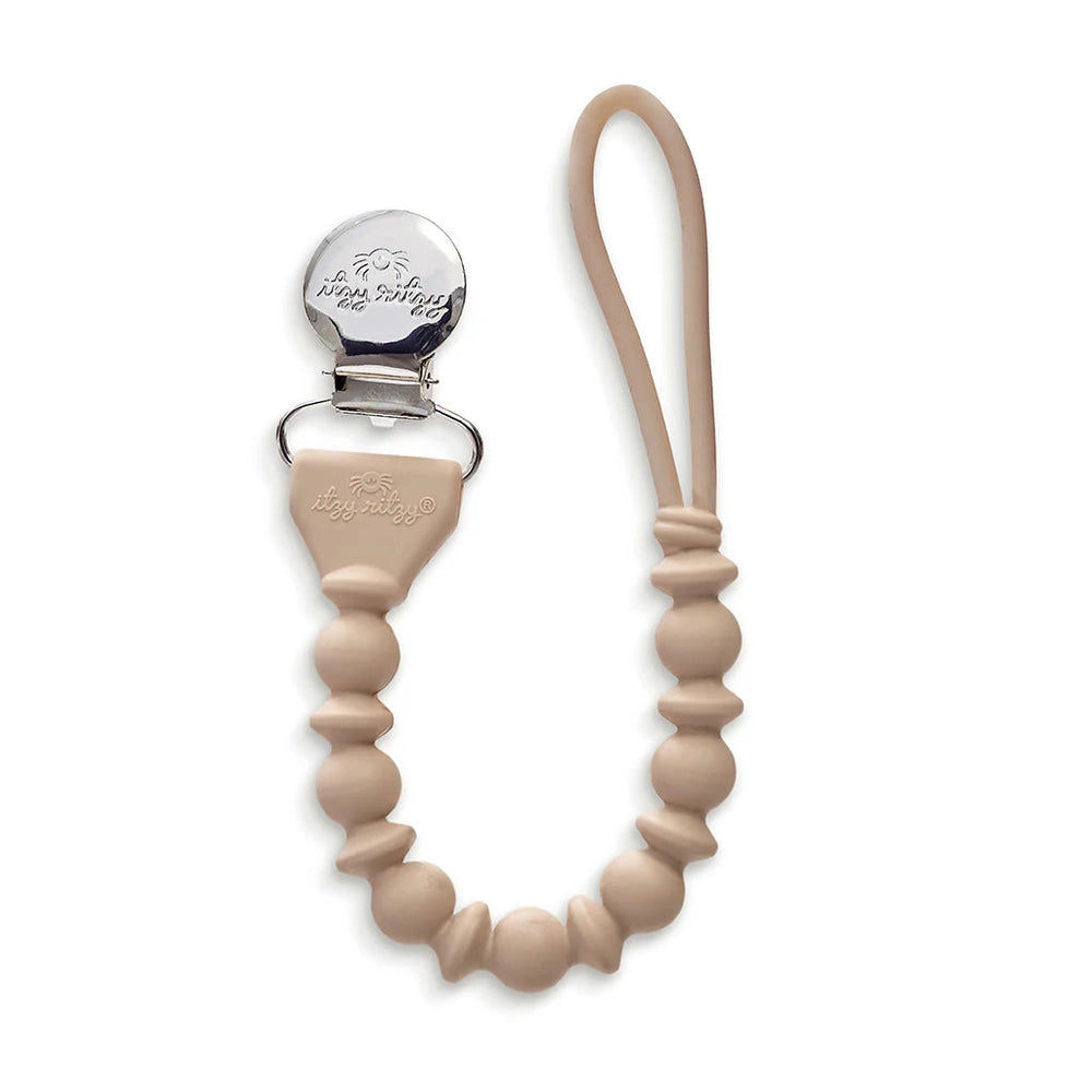 Itzy Ritzy Sweetie Strap Beaded Pacifier Clip