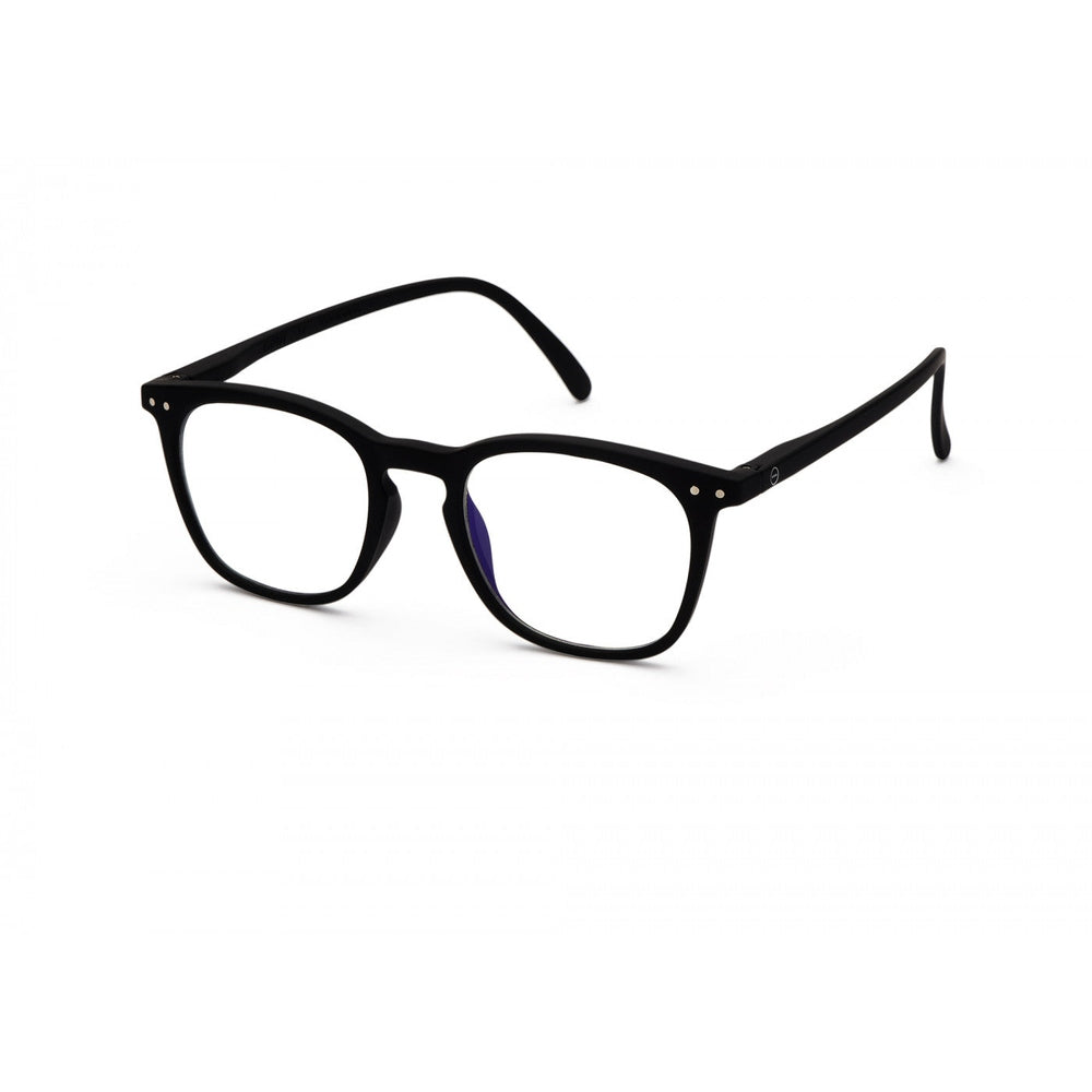 Izipizi Screen Adult #E Black Soft eyeglasses with full-rim black frame