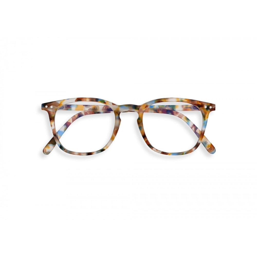 IZIPIZI Screen Adult #E Blue Tortoise eyeglasses frame in multicolor tortoiseshell by IZIPIZI