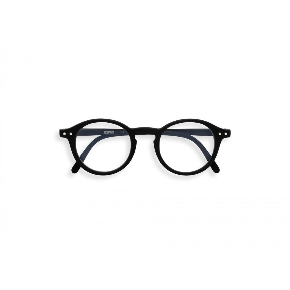 IZIPIZI Screen Junior #D black soft round eyeglasses for kids