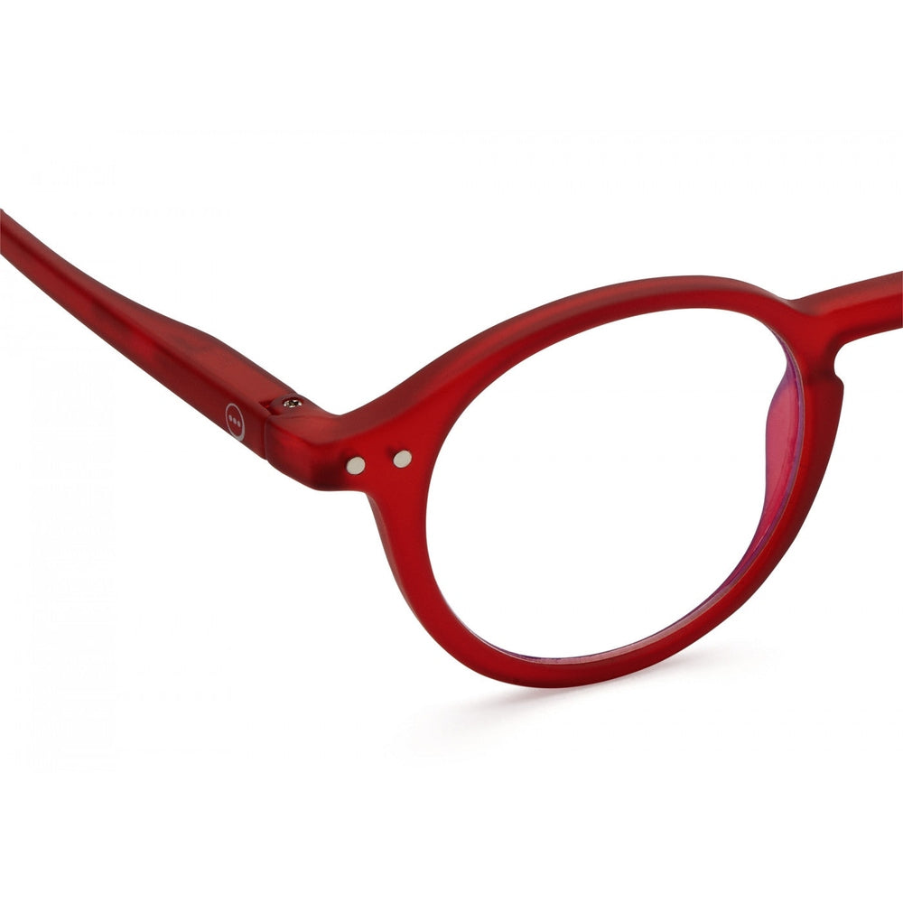 IZIPIZI Screen Junior D red kids eyeglasses with red plastic frame