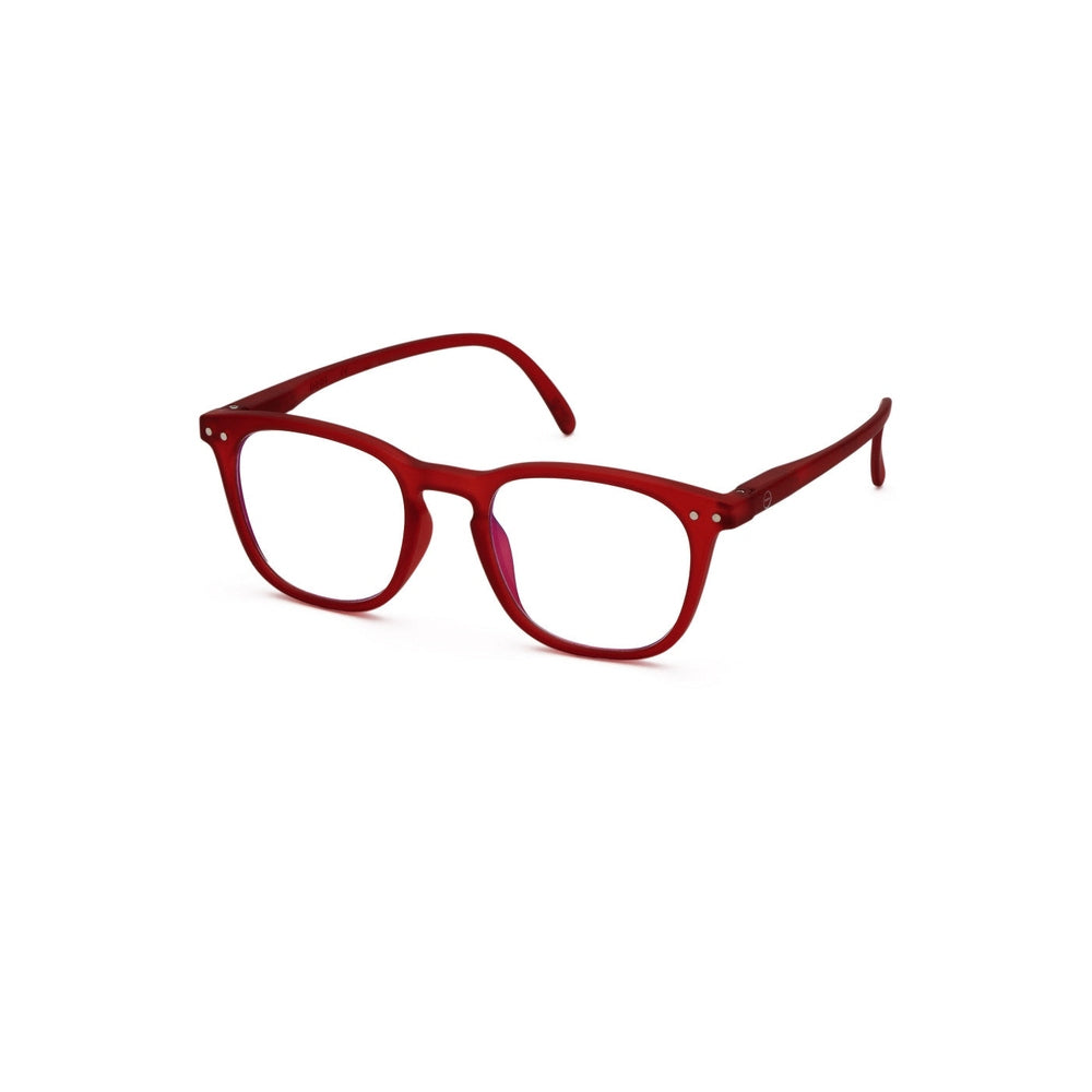 Izipizi Screen Junior #E Red eyeglasses for kids, screen use