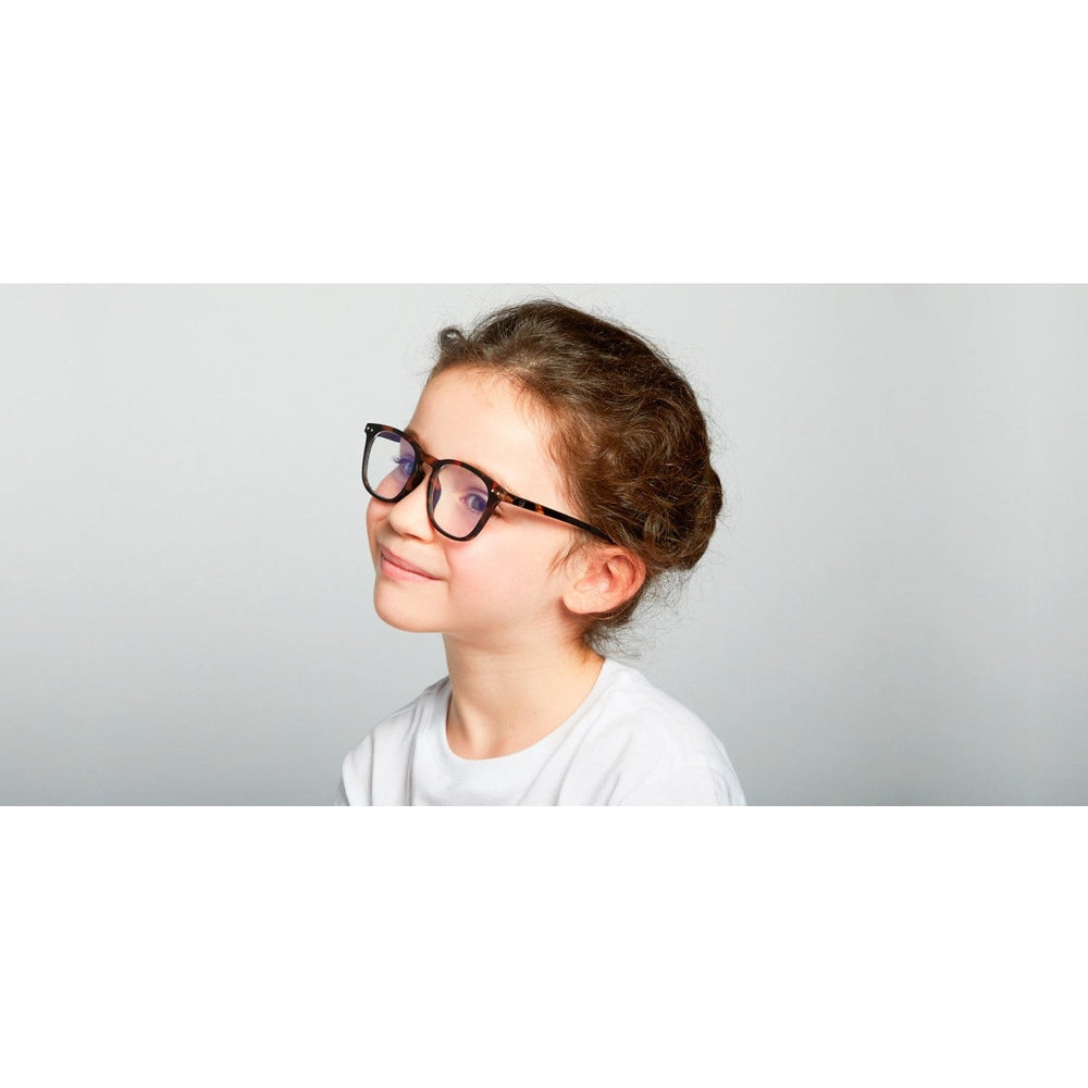Izipizi Screen Junior eyeglasses, tortoise-shell frames for kids