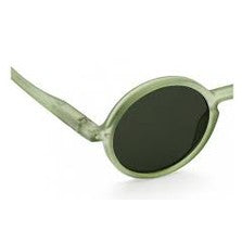 IZIPIZI Sun Junior Peppermint sunglasses for kids with mint frame and round lenses