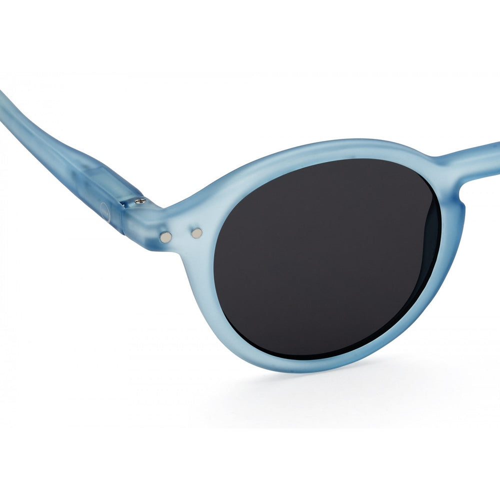 IZIPIZI Junior Sunglasses Blue Mirage with light blue frame and dark lenses
