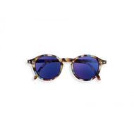 Izipizi Sunglasses Junior #D Blue Tortoise Mirror