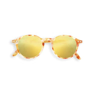 Izipizi Sunglasses Junior #D Yellow Tortoise Mirror