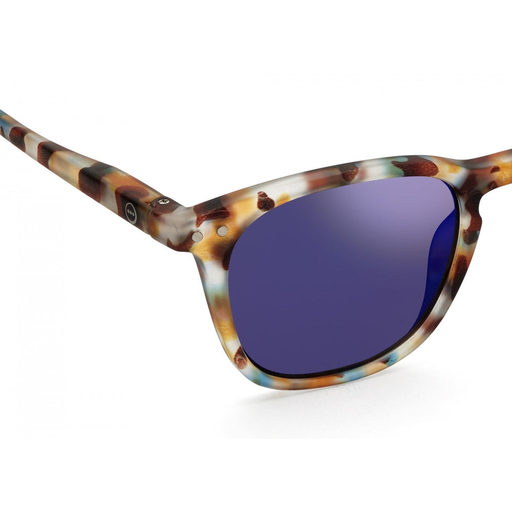 Izipizi Sunglasses Junior #E Blue Tortoise Mirror