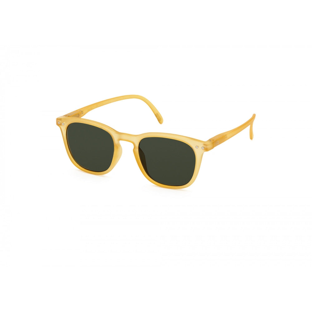 IZIPIZI Junior Sunglasses Yellow Honey #E with dark lenses