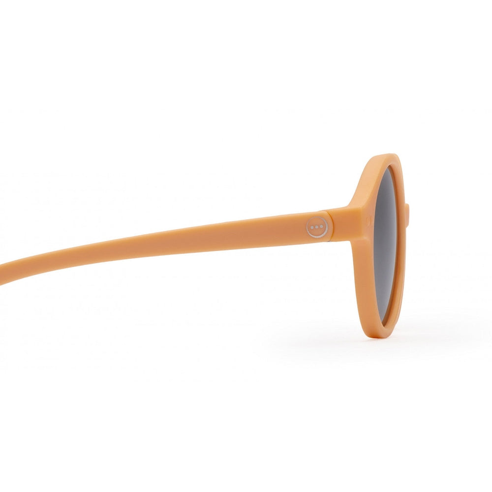 IZIPIZI Junior Sunny Orange sunglasses for kids with orange frames and gray lenses