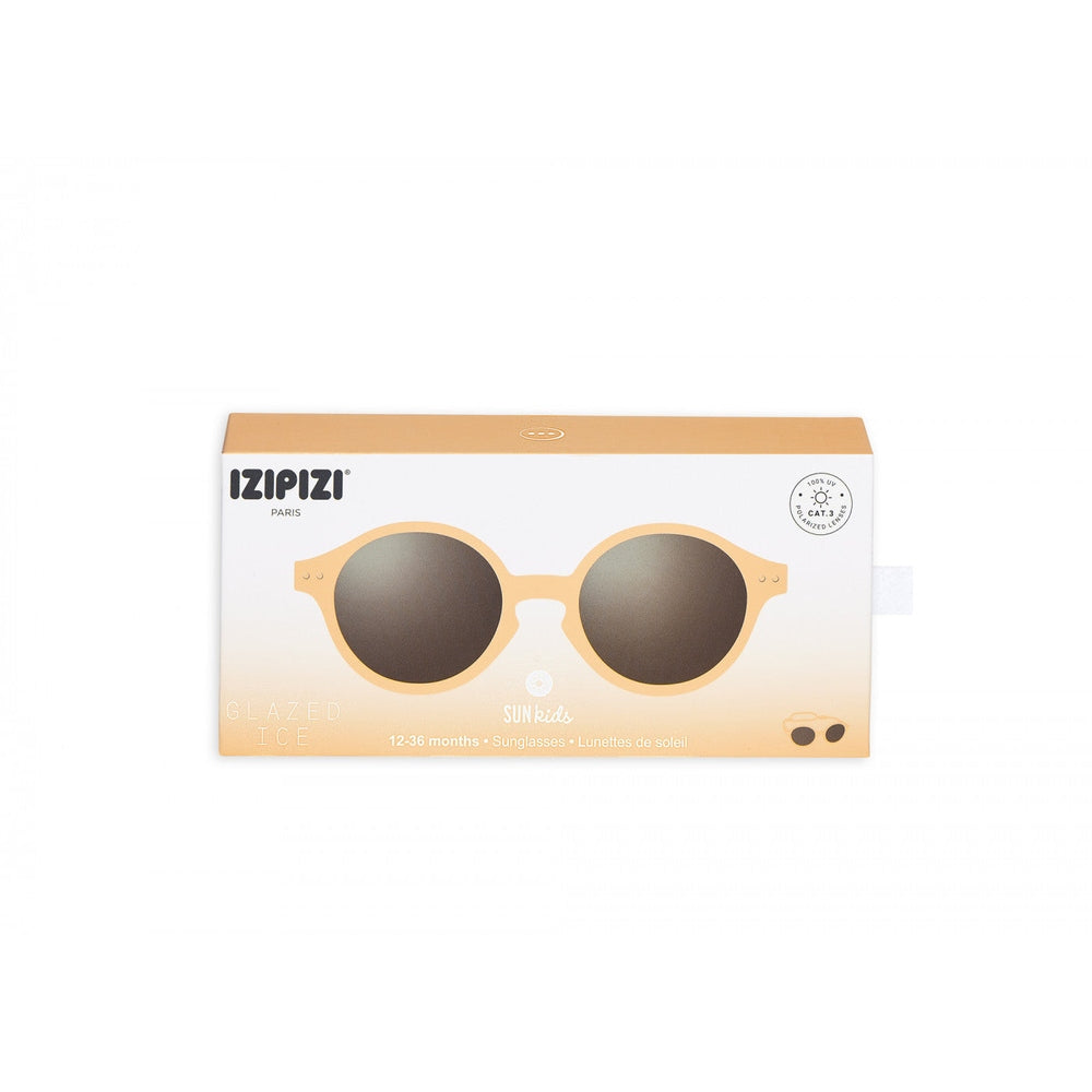 IZIPIZI Sunglasses Junior Sunny Orange, orange frame with dark lenses for kids