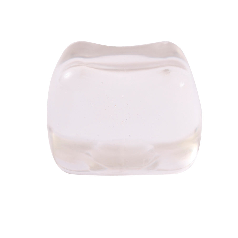 J'adore Ice Cube Squish Toy pink cube texture close-up