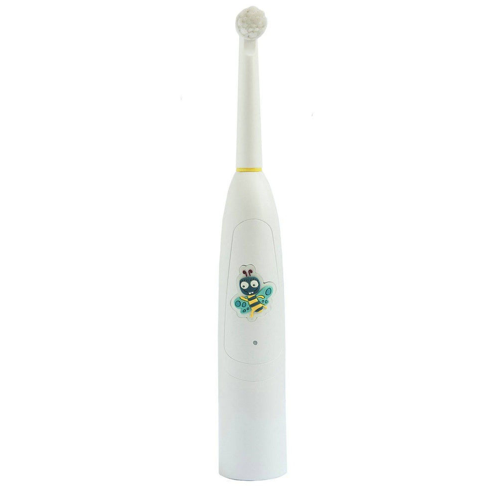 Jack N Jill Kids Electric Musical Toothbrush Buzzy Brush white handle