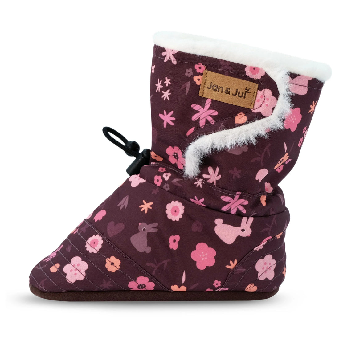 Jan & Jul Baby Stay-Put Winter Booties - Bunny Blooms product view