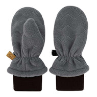 Jan & Jul Fleece Mittens Dark Grey