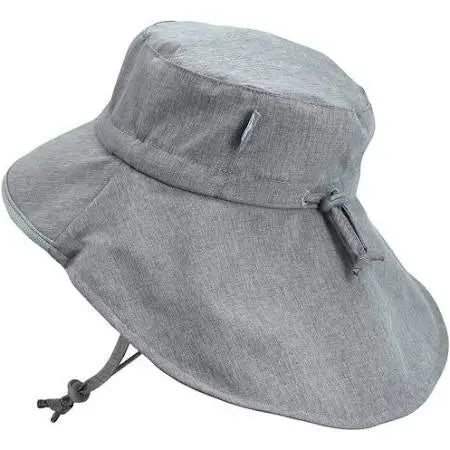 Jan & Jul Kids Adventure Hat Heather Grey