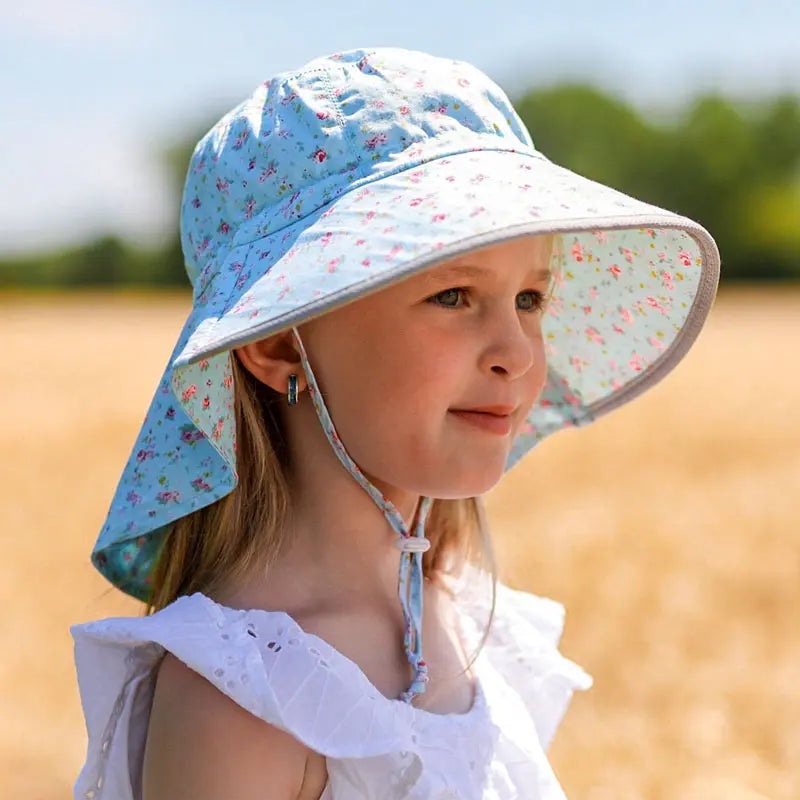 Jan & Jul Kids Cotton Adventure Hat Retro Rose
