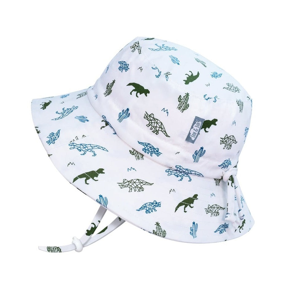Jan & Jul Kids Cotton Bucket Hat Dino
