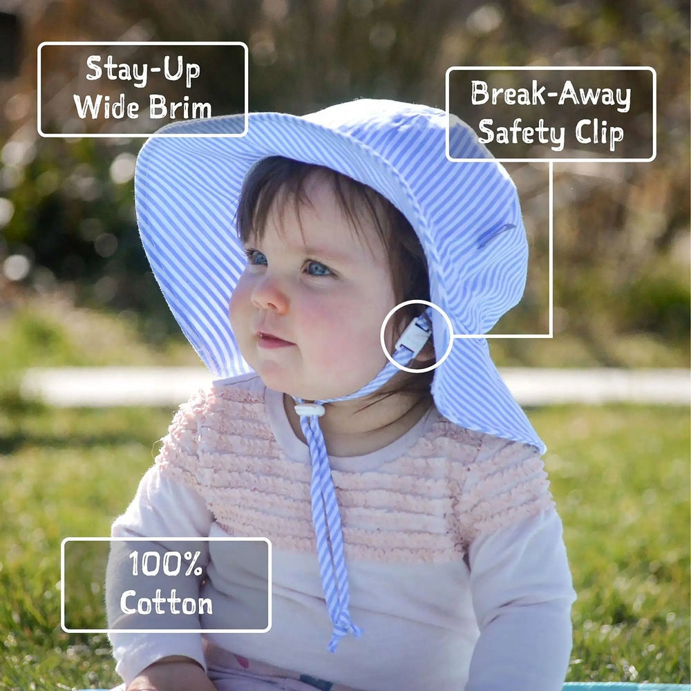 Jan & Jul Kids Cotton Floppy Hat Birdie