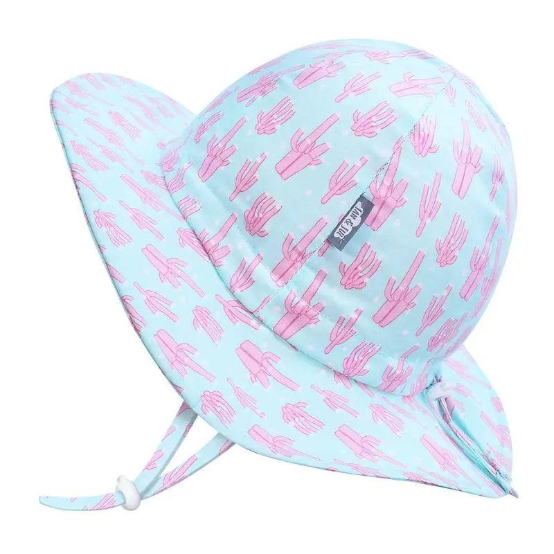 Jan & Jul Kids Cotton Floppy Hat Coral