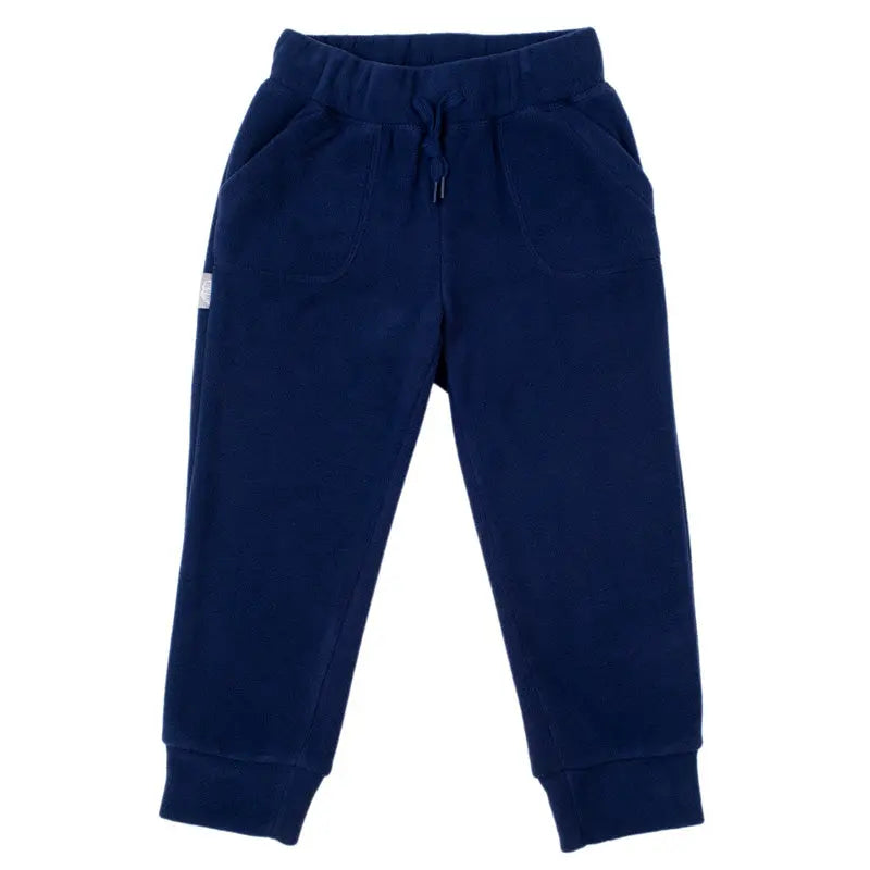 Jan & Jul Kids Fleece Pants Navy