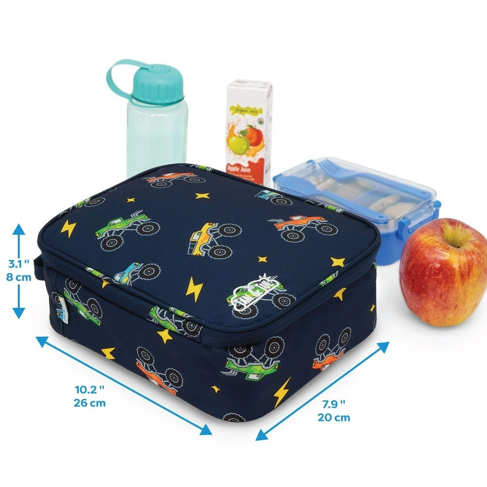 Jan & Jul Kids Lunch Bag Big Trucks