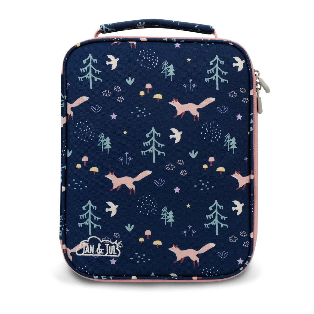 Jan & Jul Kids Lunch Bag Navy Forest