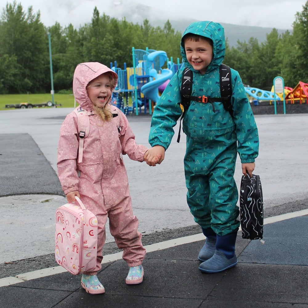 Jan & Jul Kids Lunch Bag Pink Rainbow