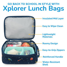 Jan & Jul Kids Lunch Bag Planet Patrol