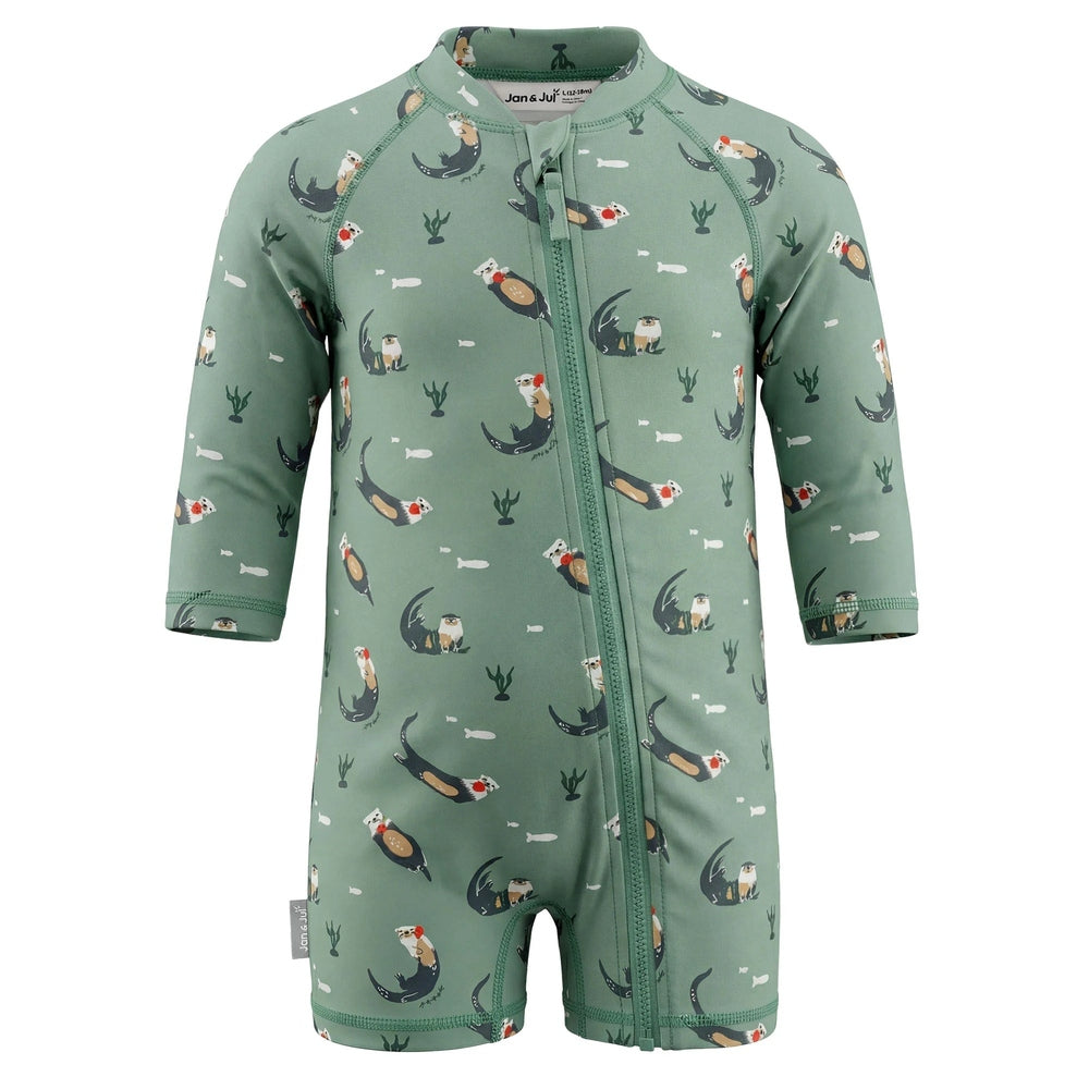 Jan & Jul Kids One Piece UV Sun Suit Otter