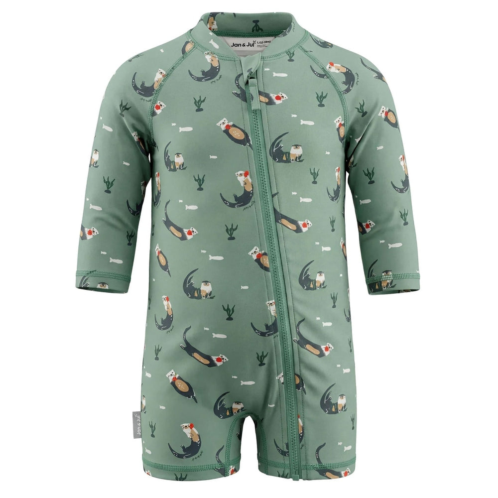 Jan & Jul Kids One Piece UV Sun Suit Otter