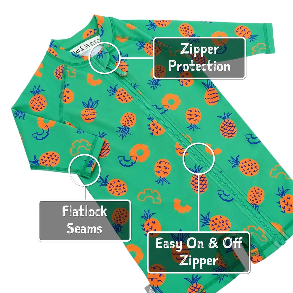 Jan & Jul Kids One Piece UV Sun Suit Otter