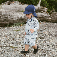 Jan & Jul Kids One Piece UV Sun Suit Whale Play