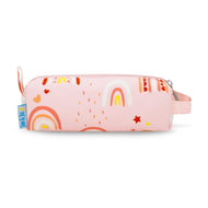 Jan & Jul Kids Pencil Case Pink Rainbow