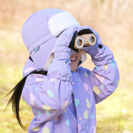 Jan & Jul Kids Rain Mittens Lavender